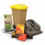 Oread 320_USK 104C - universele spill kit in 100 liter rolcontainer